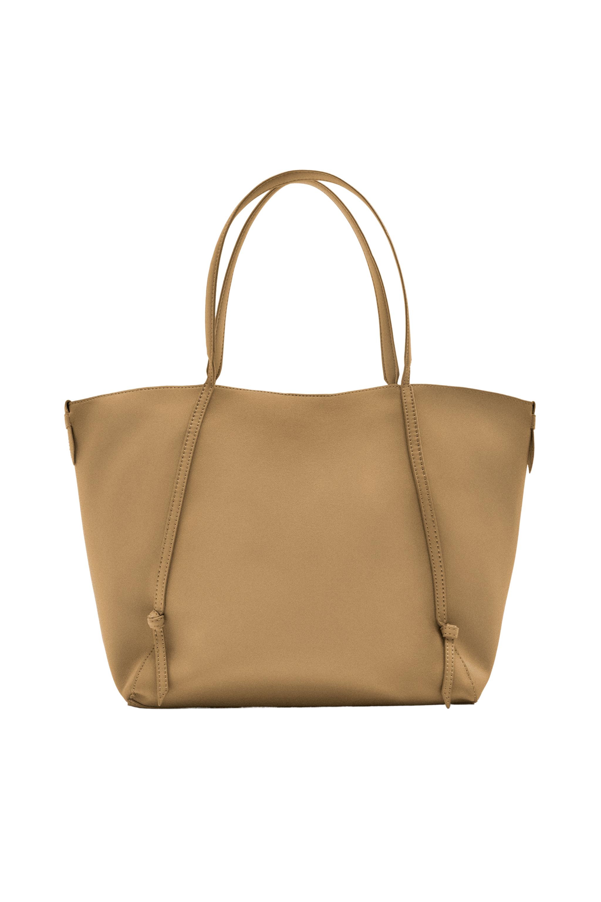 BASIC TOTE BAG Beige ZARA United States